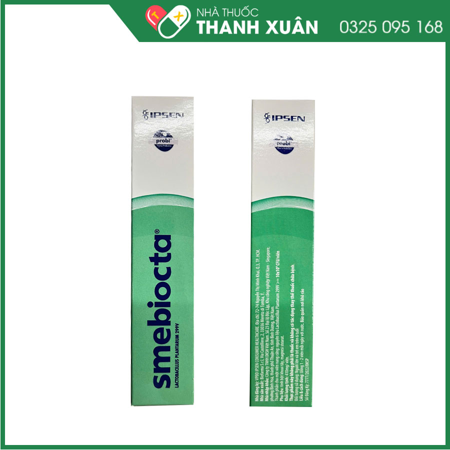 Men vi sinh Smebiocta bổ sung lợi khuẩn đường ruột